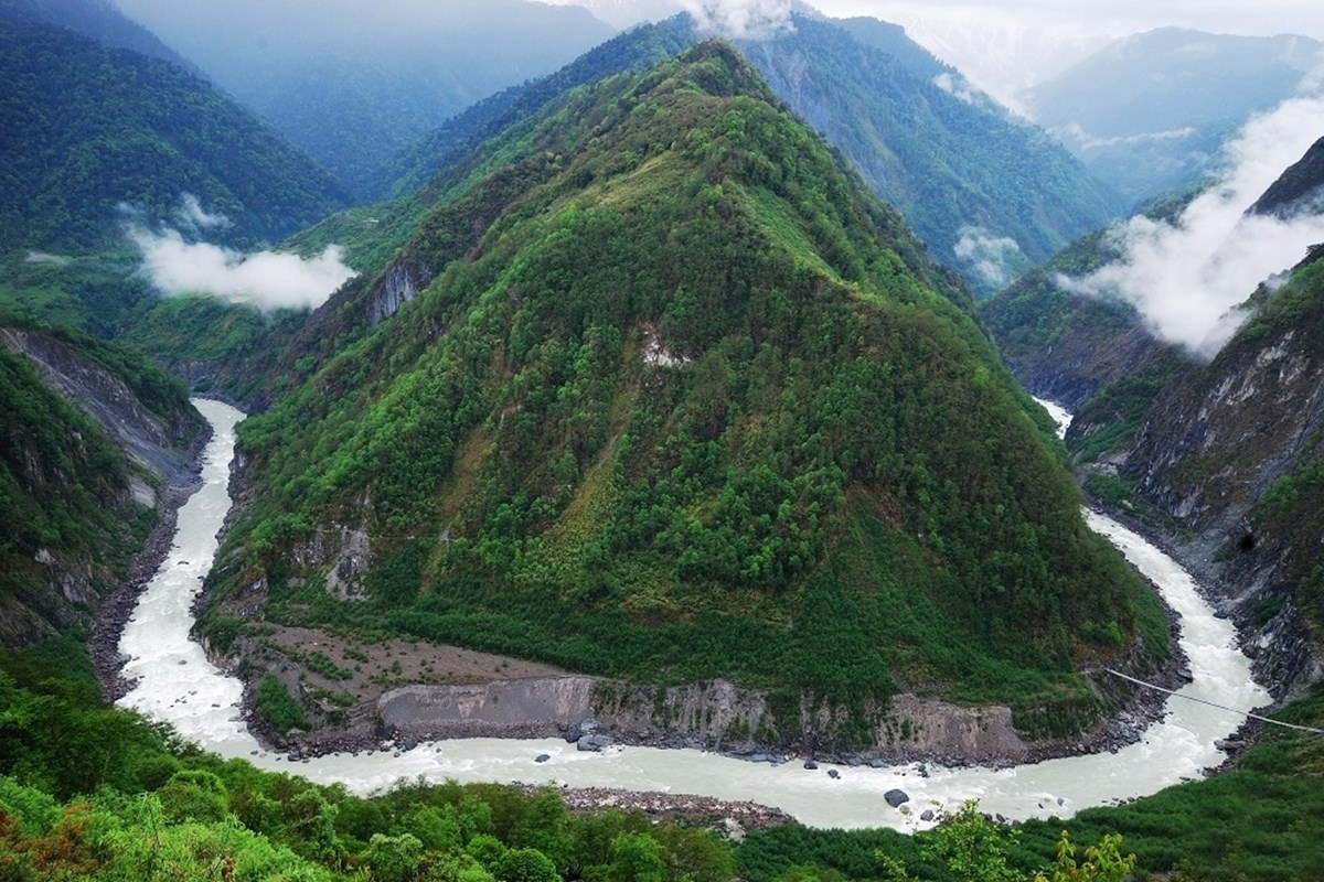 Große Schlucht des Yarlung Tsangpo