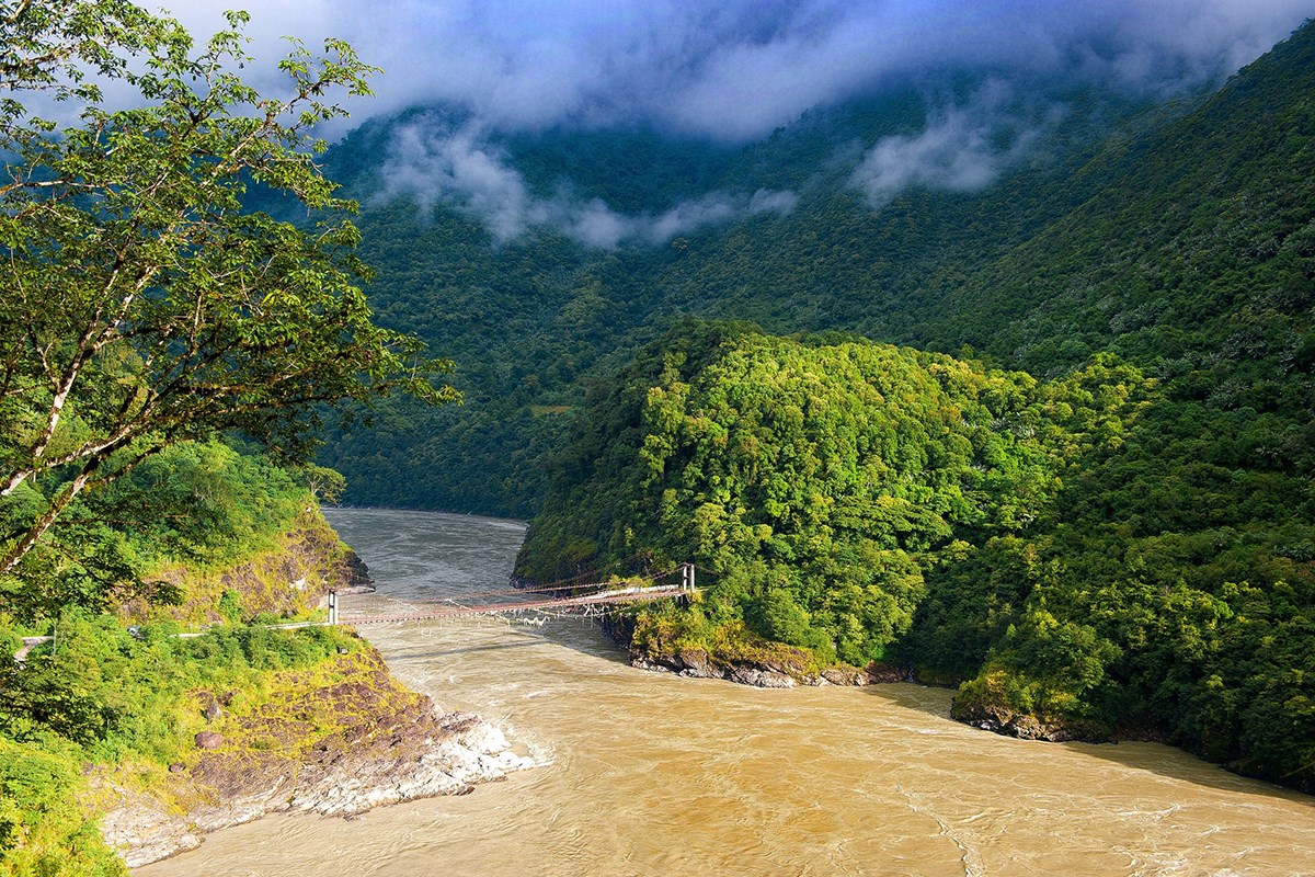 Große Schlucht des Yarlung Tsangpo