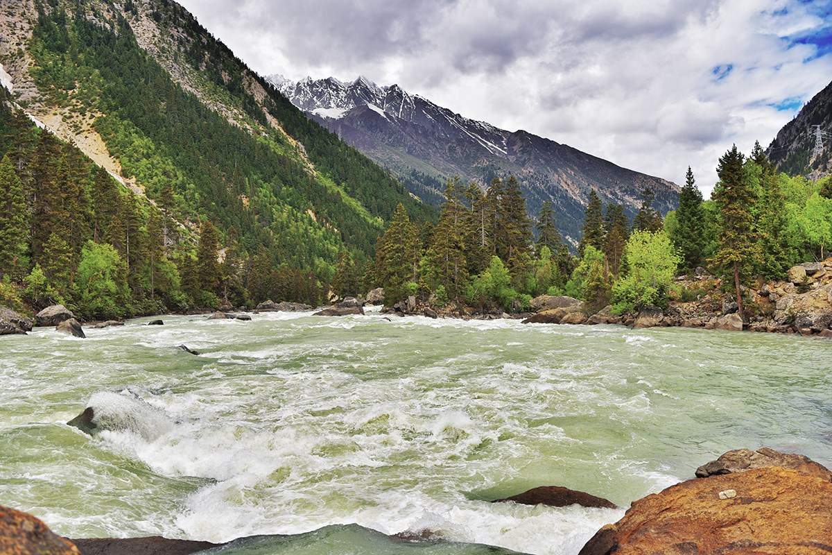 Schlucht des Parlung Tsangpo