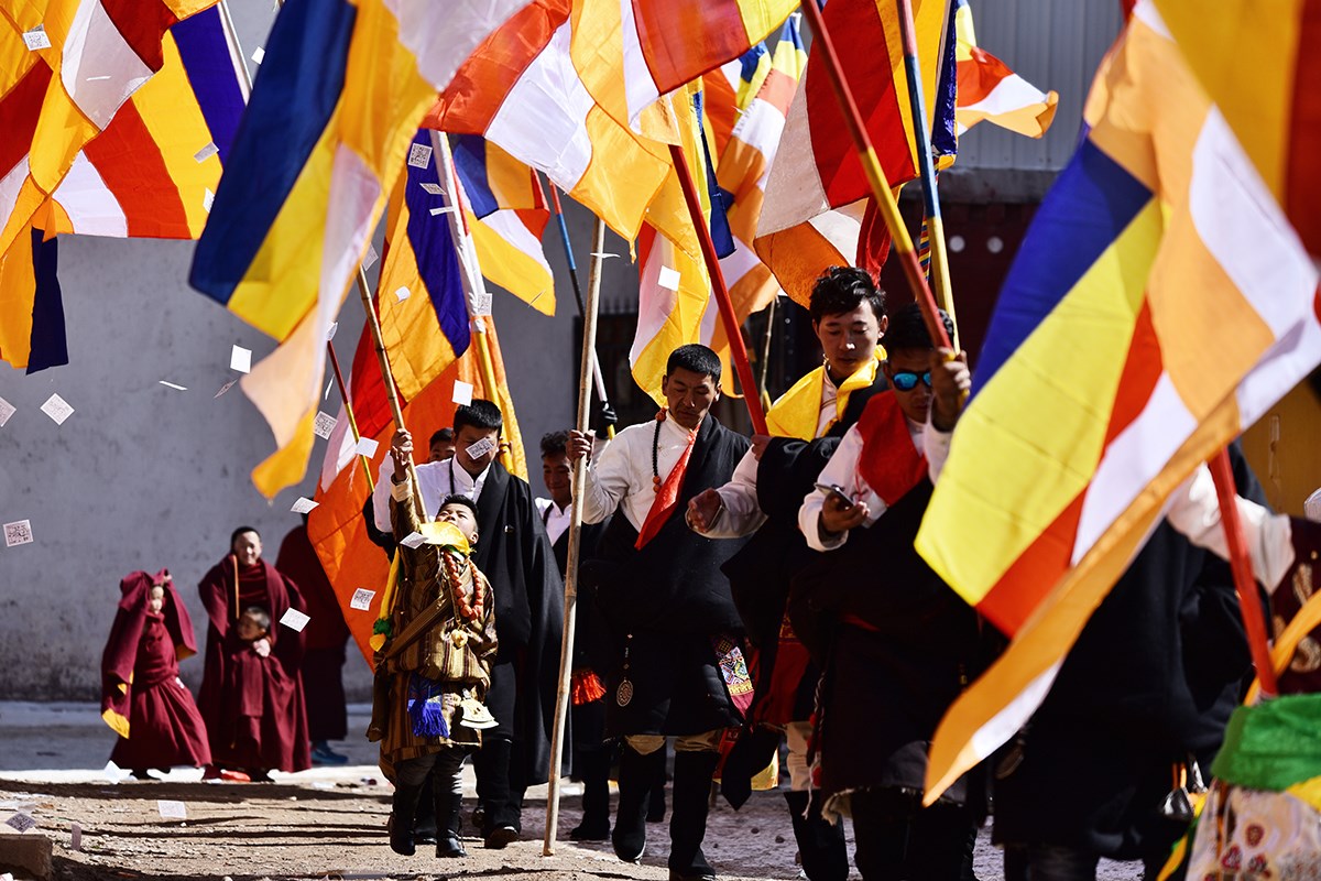 Monlam Fest (Neujahrsfest, Losar) in Aba