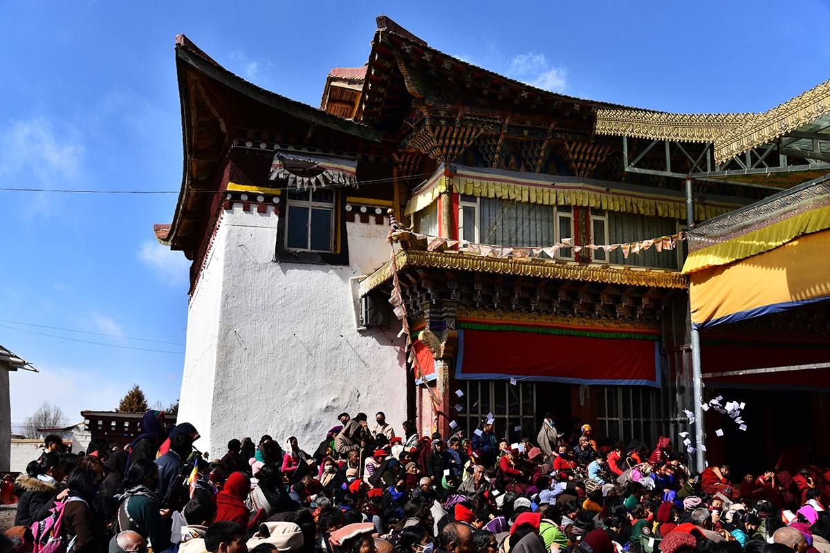 Monlam Fest (Neujahrsfest, Losar) in Aba