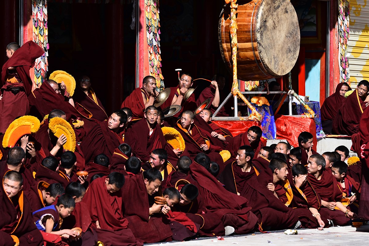 Monlam Fest (Neujahrsfest, Losar) in Aba