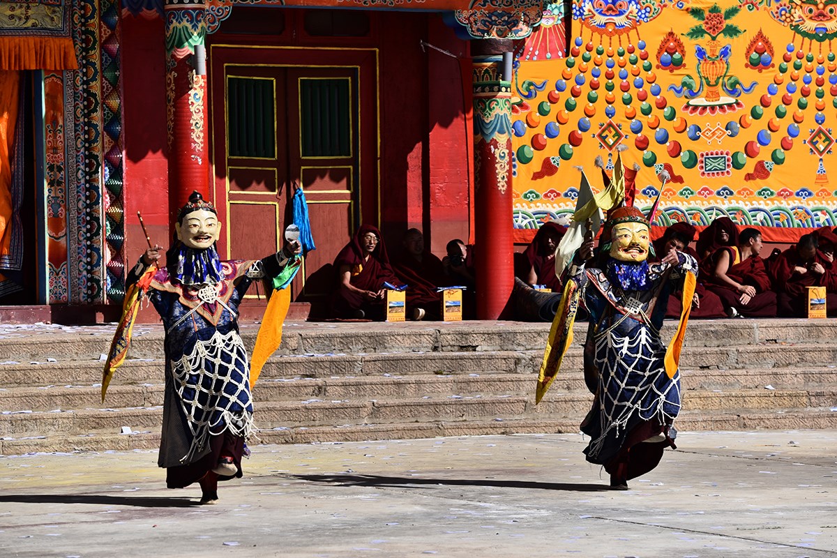 Monlam Fest (Neujahrsfest, Losar) in Aba