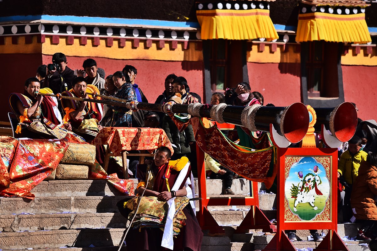 Monlam Fest (Neujahrsfest, Losar) in Aba