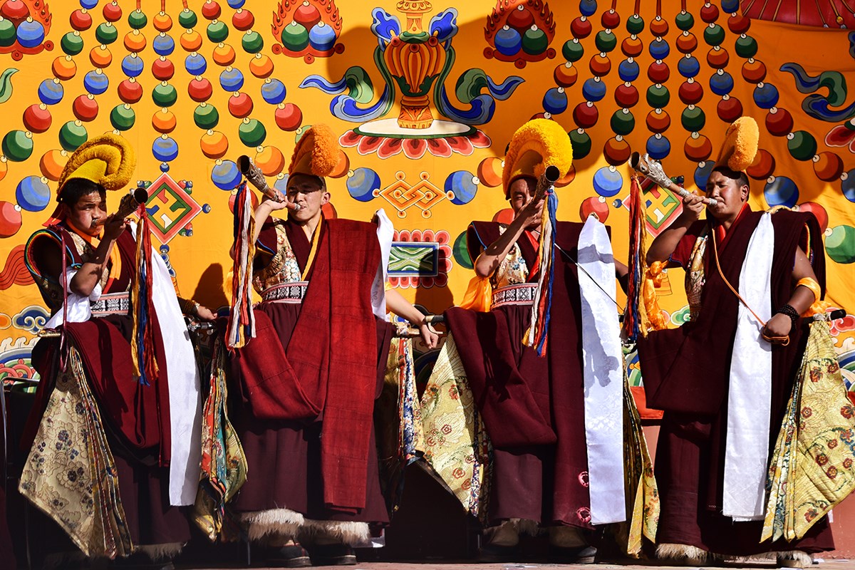 Monlam Fest (Neujahrsfest, Losar) in Aba
