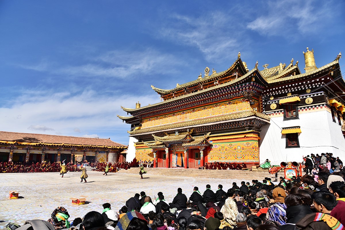 Monlam Fest (Neujahrsfest, Losar) in Aba