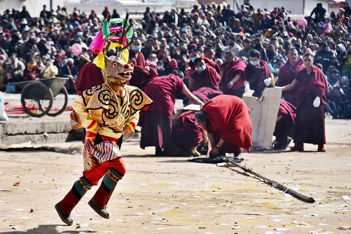 Monlam Fest (Neujahrsfest, Losar) in Aba