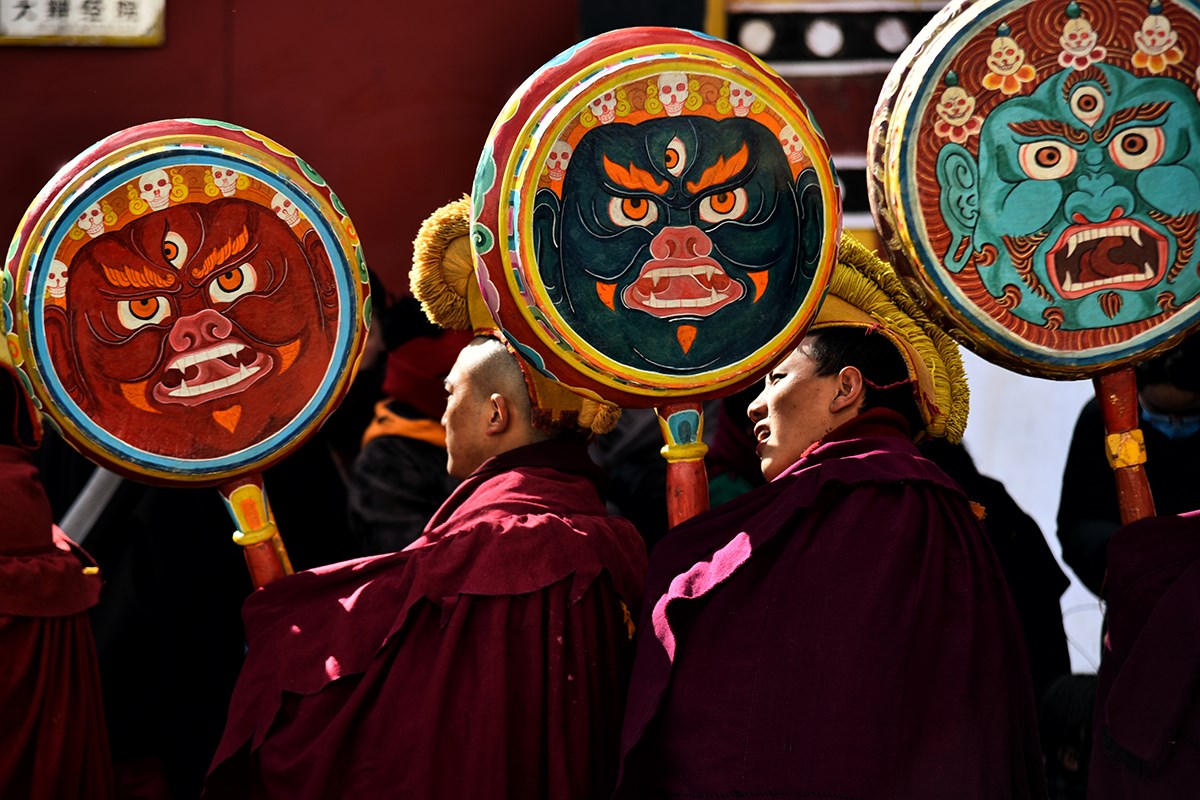 Monlam Fest (Neujahrsfest, Losar) in Aba