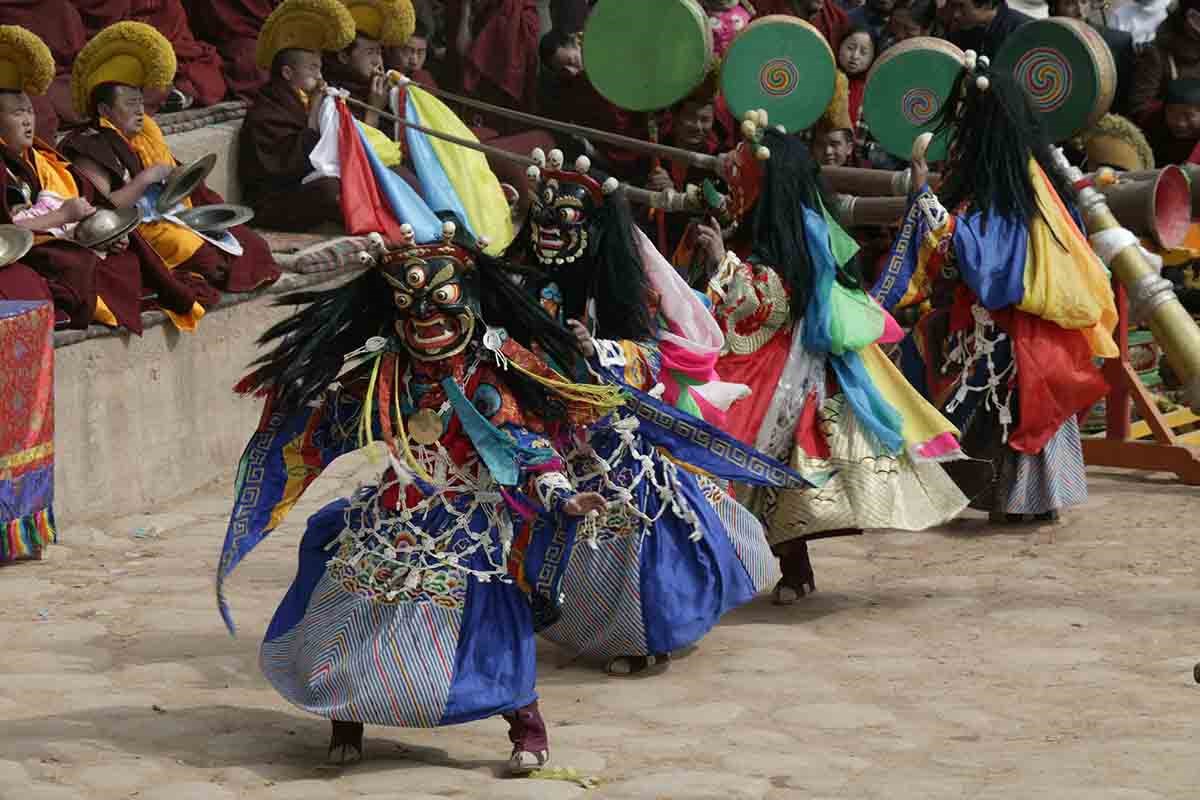 Monlam Festival (Neujahrsfest, Losar) in Tongren
