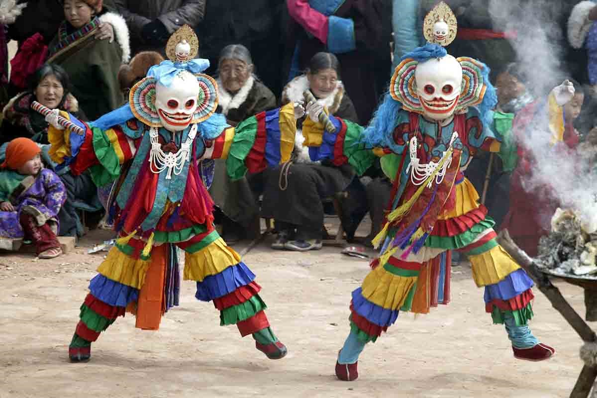 Monlam Festival (Neujahrsfest, Losar) in Tongren