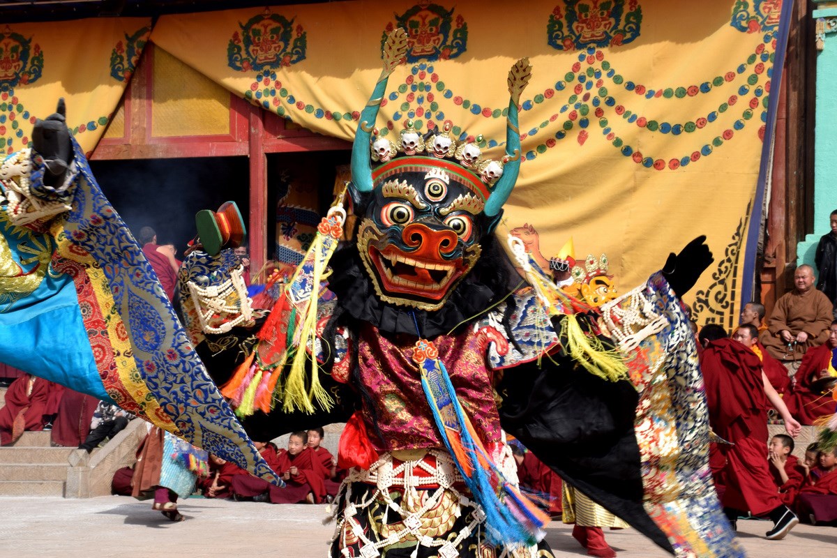 Monlam Festival (Neujahrsfest, Losar) in Tongren