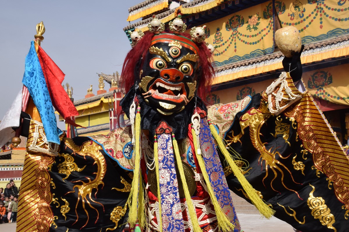Monlam Festival (Neujahrsfest, Losar) in Tongren