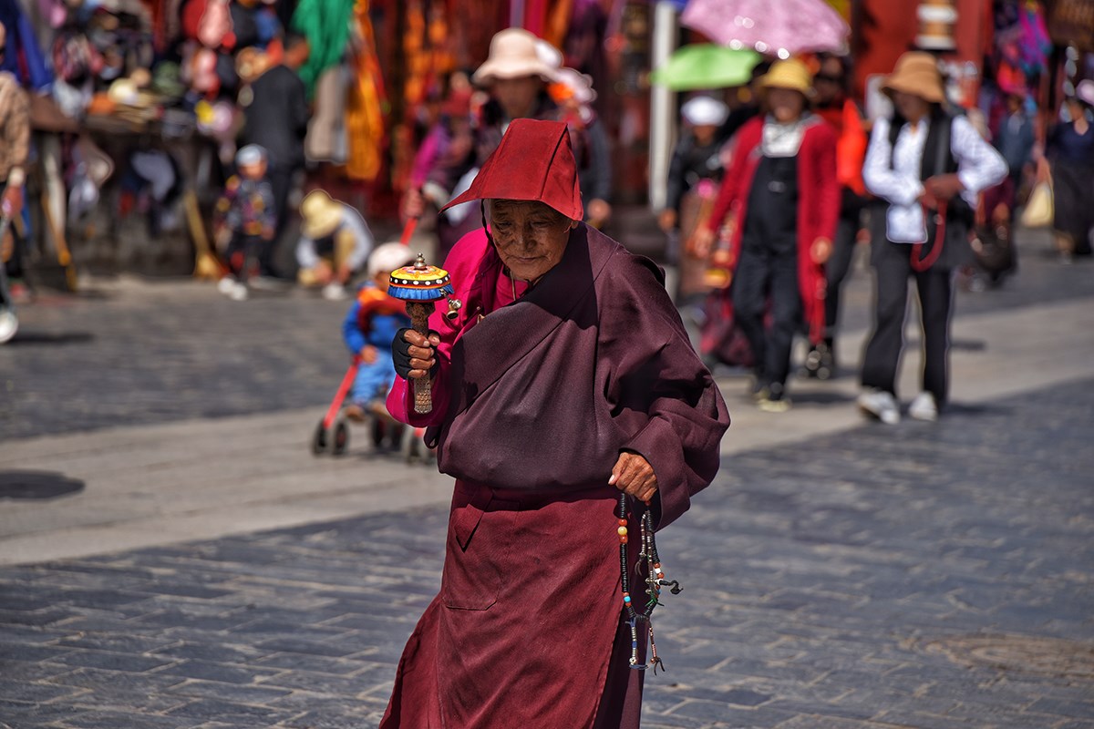 Barkhor Straße | Foto von Liu Bin