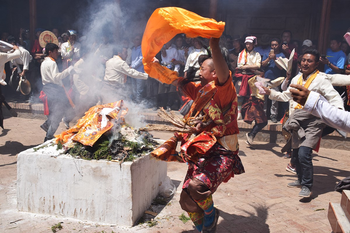  Shaman Festival in Tongren | Foto von Prof. Hans Först