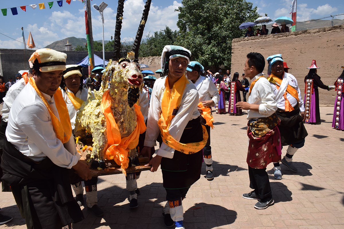 Shaman Festival in Tongren | Foto von Prof. Hans Först