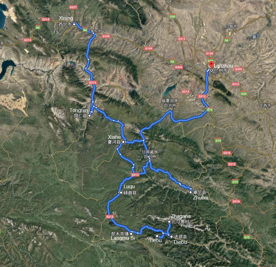 Reise zum Monlam Festival in Tongren, Langmusi, Luqu, Zhuoni und Xiahe 2027