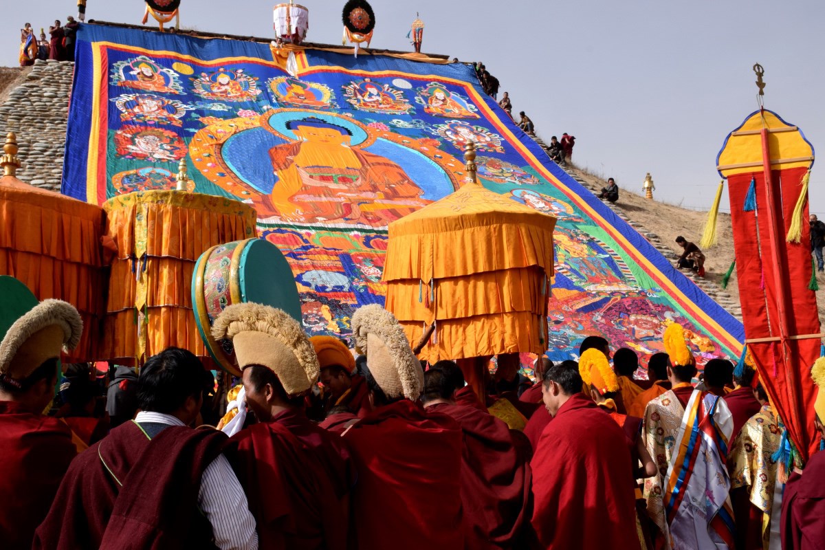 Monlam Fest (Losar) in Langmusi | Foto von Prof. Hans Först