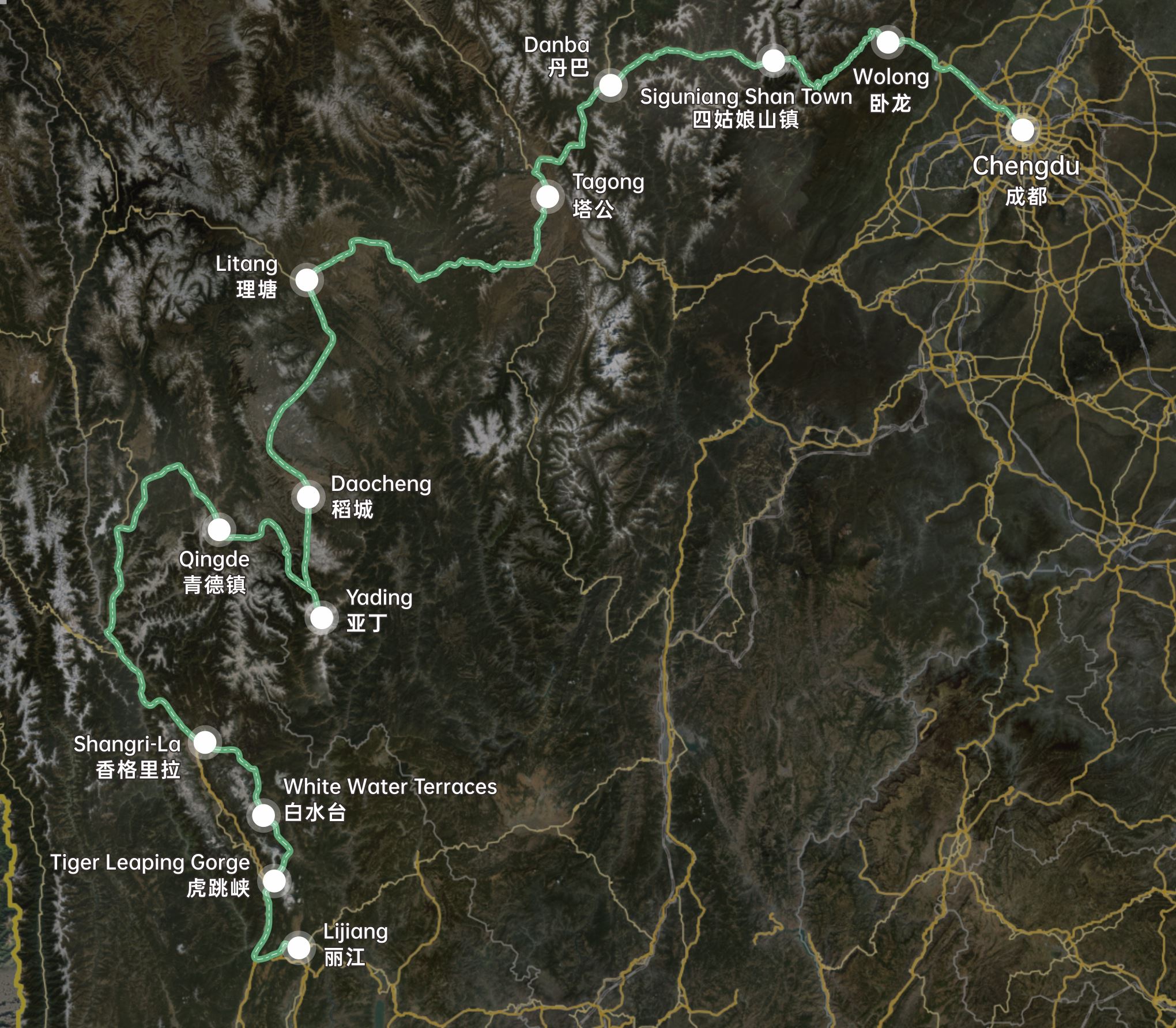 Entdecken der Shangri-La in West-Sichuan und Nord-Yunnan