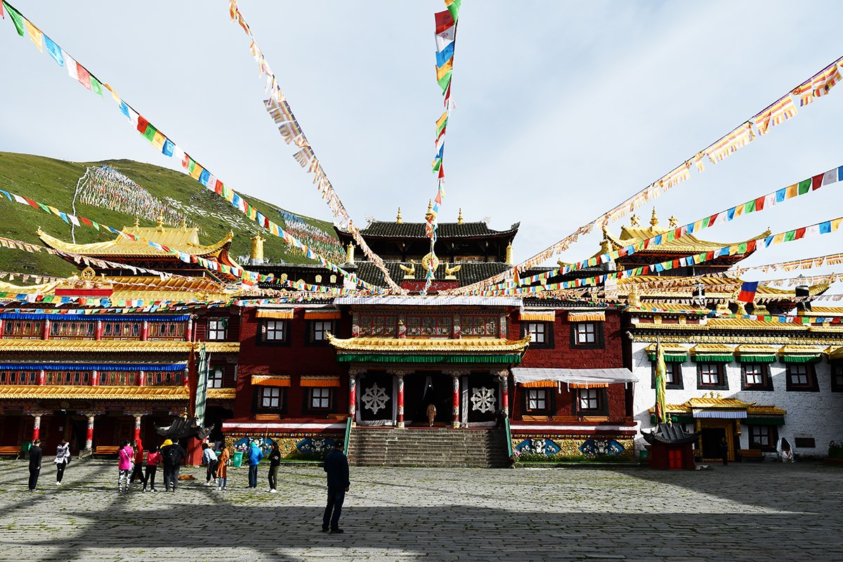 Tagong Kloster | Foto von Liu Bin