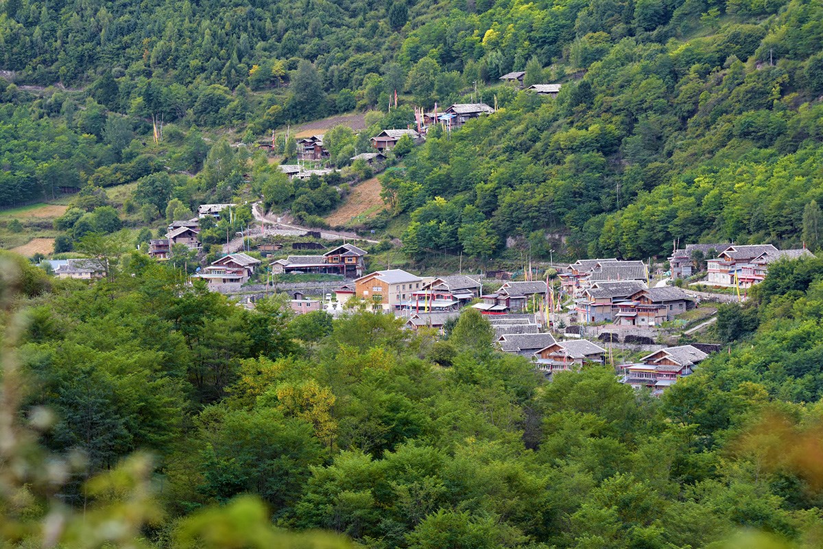 Tibetan Village | Foto von Liu Bin