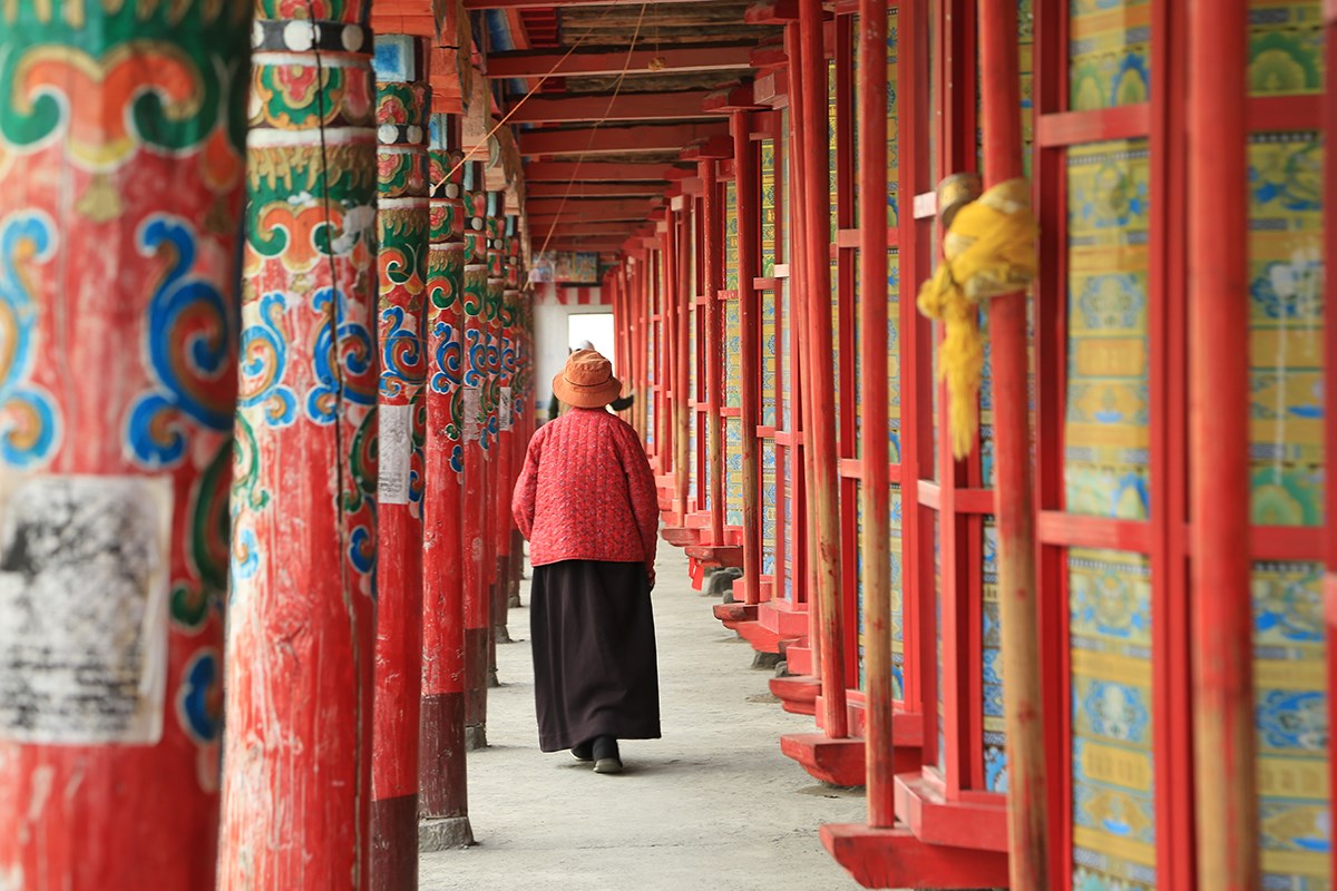 Tagong Kloster | Foto von Liu Bin