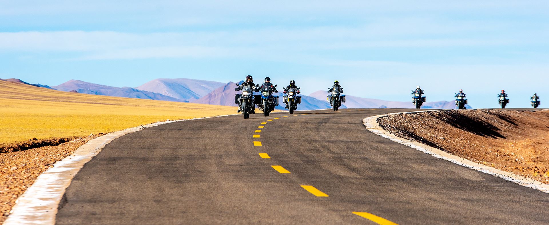 Tibet Motorradreise zum Everest BC und Nam Tso See