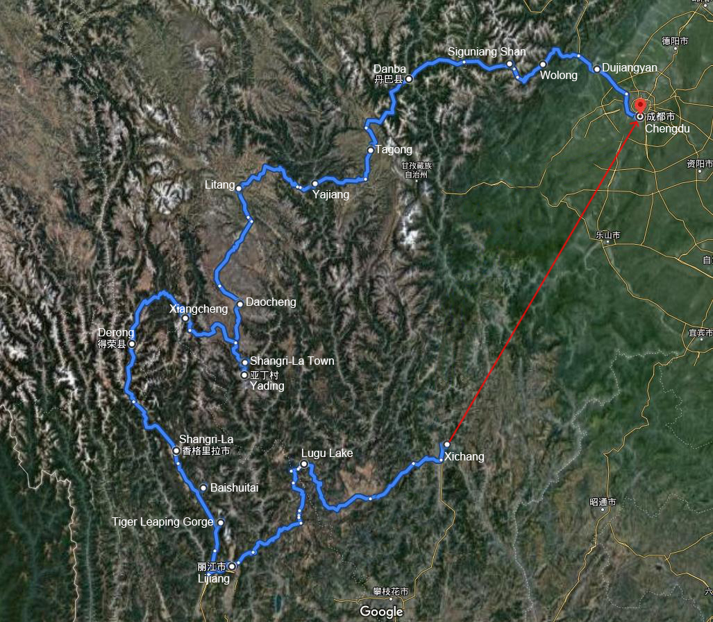 Motorradreise zur Entdeckung der Mystischen Shangri-La