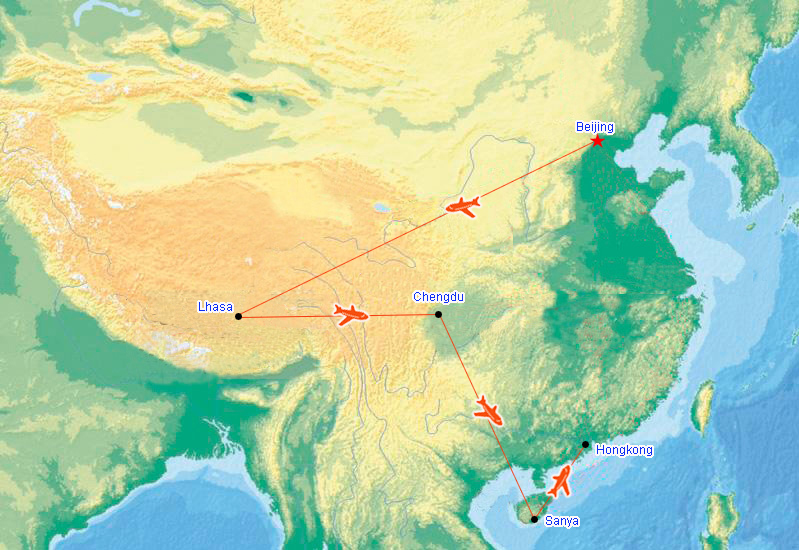 Luxusreise - Von Tibet bis Warmes Südchina