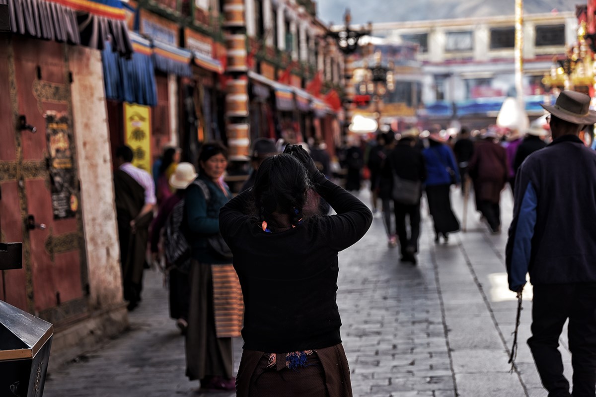 Barkhor Street | Foto von Liu Bin